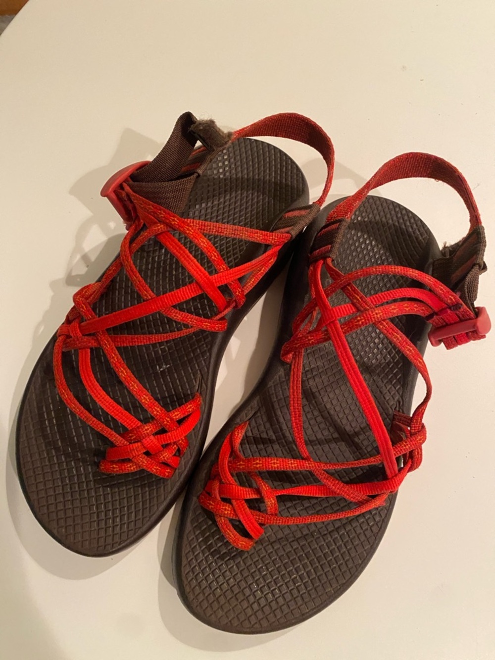Chaco Women’s Red Rope-Strap Sandals